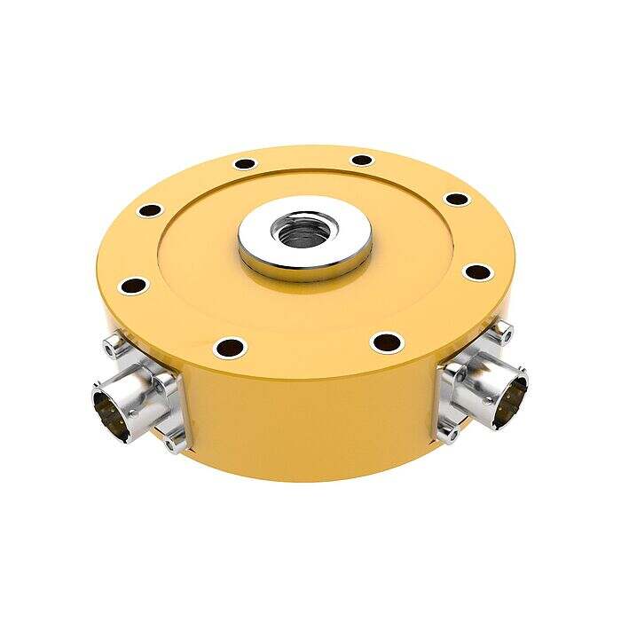 Dynamisk kraftgivare med inbyggd accelerometer